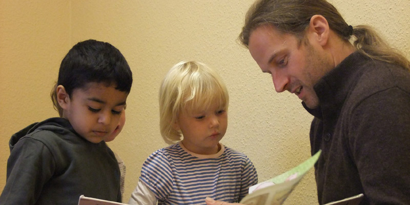 Kinder lesen
